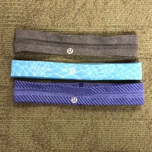 LULULEMON Set of 3 Headbands